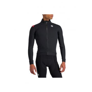 Jacheta ciclism barbati  Fiandre Pro - impermeabila - respirabila - negru - Negru