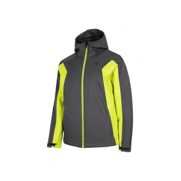 Jacheta de schi pentru barbati -  Gri antracit - H4Z22 KUMN002 22S - Galben/Gri antracit