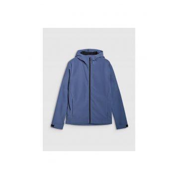 Jacheta Softshell Barbati -  rezistenta la vant - cu membrana NeoDry 5000 - bleumarin - XL