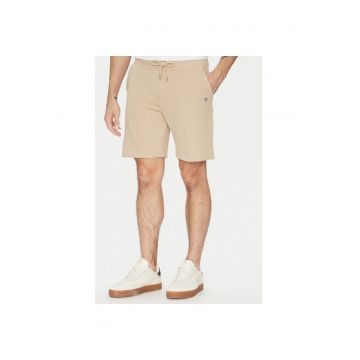 Pantaloni scurti barbati -  305366573 - Bumbac - Bej - Bej