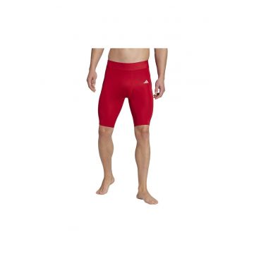 Pantaloni sport barbati -  scurti - rosu - sintetic