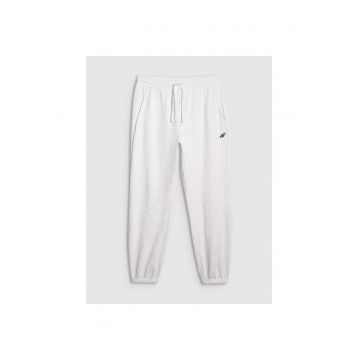 Pantaloni sport  gri - bumbac/poliester - croiala normala - fara captuseala - pentru barbati