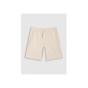 Pantaloni sportivi pentru barbati  bumbac - crem