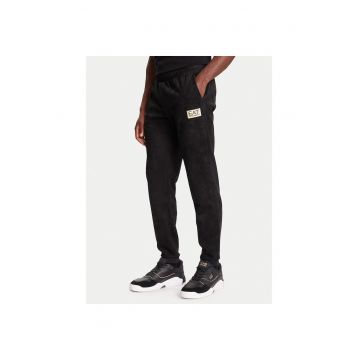 Pantaloni trening barbati  negru - material confortabil -