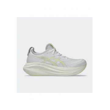 Pantofi sport barbati -  plasa - amortizare superioara - alb/galben