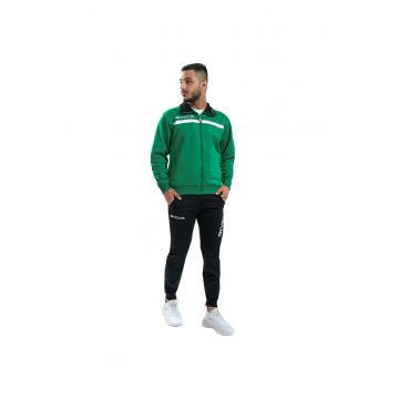 Trening pentru barbati -  Tuta - Poliester - Verde/Negru - XS - Verde/Negru
