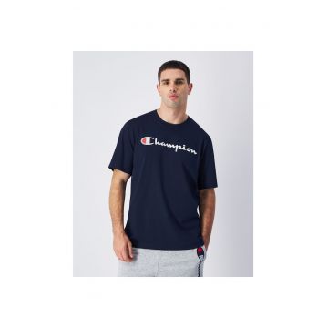 Tricou barbati  Bumbac - Albastru inchis