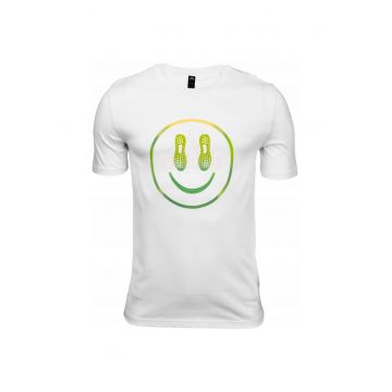 Tricou pentru barbati  Bumbac - Alb/Verde