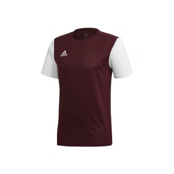 Tricou sport barbati -  Poliester - Rosu/Alb - Visiniu