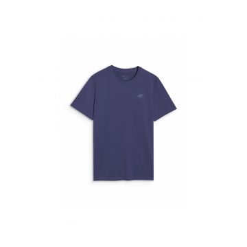 Tricou sportiv barbati  uscare rapida - bleumarin - material sintetic