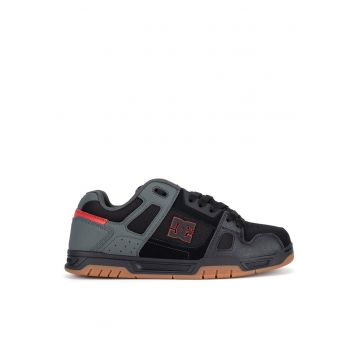 barbati  negru - piele naturala - Negru