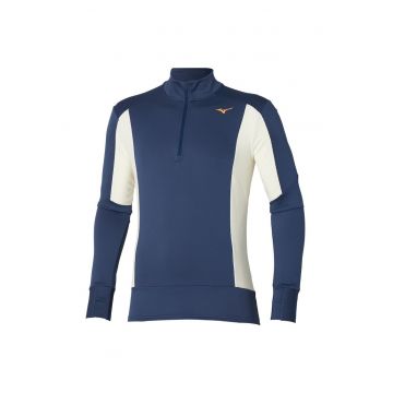 Bluza alergare barbati  Warmalite HZ FW 2024 - Bej/Albastru