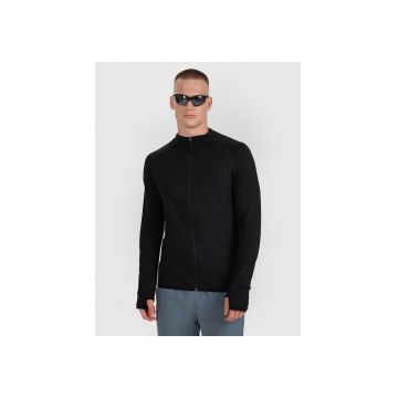 Bluza sport barbati  negru - uscare rapida - poliester