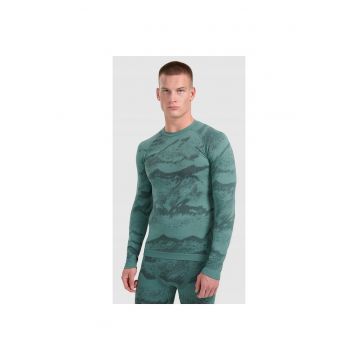 Bluza sport barbati -  termoactiva fara cusaturi - verde - Verde