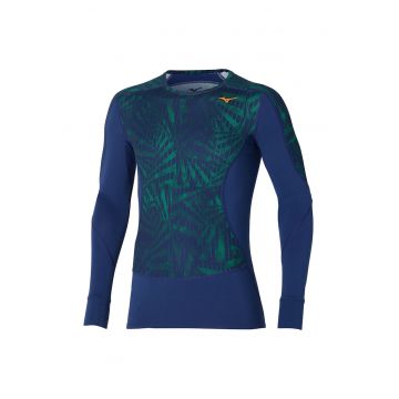 Bluza termica barbati Virtual G4 Crew FW 2024 - Verde/Albastru