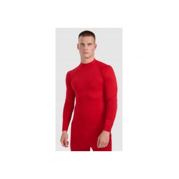 Bluza termoactiva  barbati - rosu - fara cusaturi - tehnologie 4FSkin