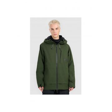 Geaca de schi barbati -  poliester - verde inchis
