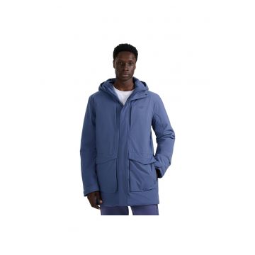 Jacheta de tranzitie barbati  impermeabila - calduroasa - bleumarin - poliester -