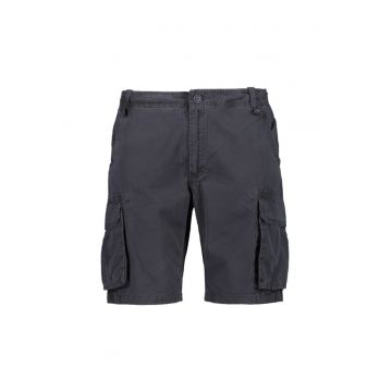 Pantaloni scurti trekking barbati  3U66477 - Negru antracit/Gri antracit