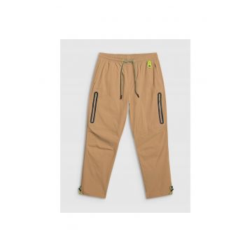 Pantaloni sport barbati -  poliester - bej -