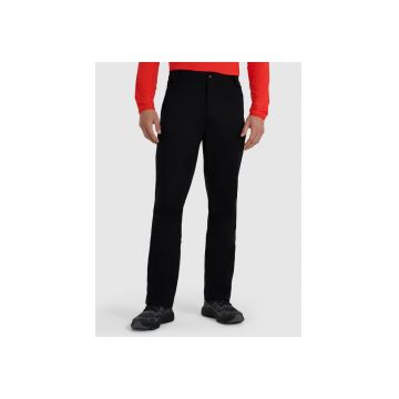 Pantaloni trekking barbati -  poliester - negru