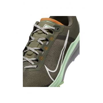 Pantofi alergare trail barbati  React Kiger 9 SS 2024 - Verde/Kaki
