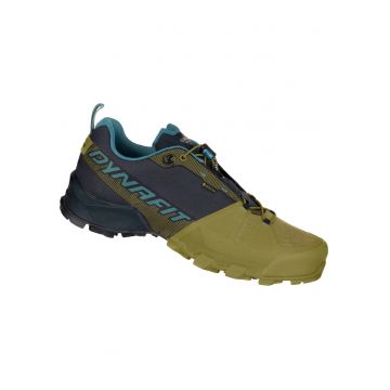 Pantofi alergare trail barbati  Transalper GTX - Negru/Kaki