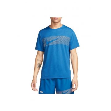 Tricou alergare barbati  Miler Flash Dri-FIT SS 2024 - Albastru