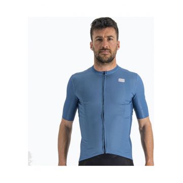 Tricou ciclism barbati -  Checkmate - Poliester - Albastru - Albastru