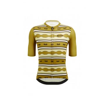 Tricou ciclism barbati  Pendelton - Galben