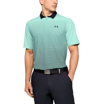 Tricou polo cu model in degrade - pentru golf Iso-Chill - Verde menta