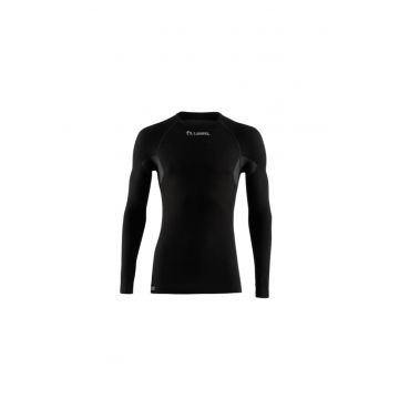 Tricou termic cu maneca lunga barbati -  Alaska - negru