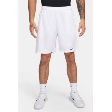 Bermude cu tehnologie Dri Fit pentru tenis - Alb optic