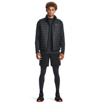 Bluza cu maneci raglan - pentru antrenament ColdGear® - Negru/Gri