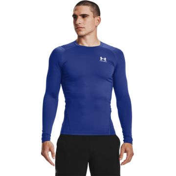 Bluza de compresie pentru fitness HeatGear® - Albastru royal