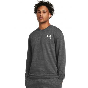 Bluza de trening cu logo - pentru fitness Rival - Gri inchis melange