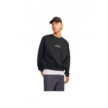 Bluza JACK &JONES Brooklyn Graphic Back 35371 - Negru