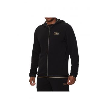 Hanorac  EA7 Gold Label Pique 38724 - Negru