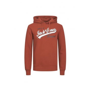 Hanorac JACK &JONES Logo 2 Colors 30378 - Rosu