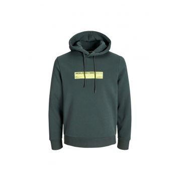Hanorac JACK &JONES Terrain Hood 37573 - Verde inchis