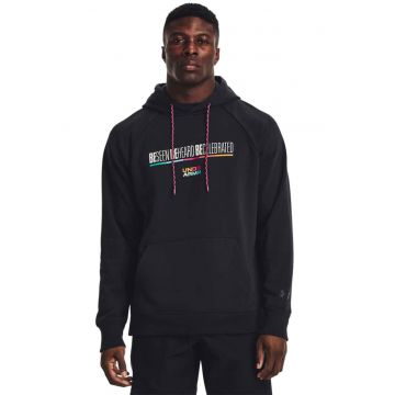 Hanorac pentru antrenament Heavyweight Black History Month - Negru