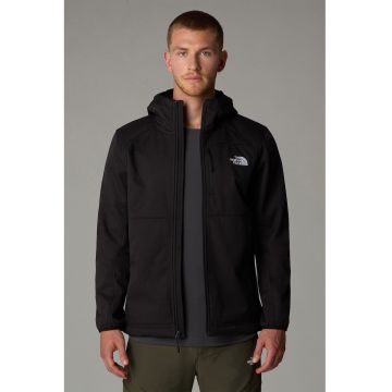 Jacheta rezistenta la vant pentru drumetii Quest - Alb/Negru