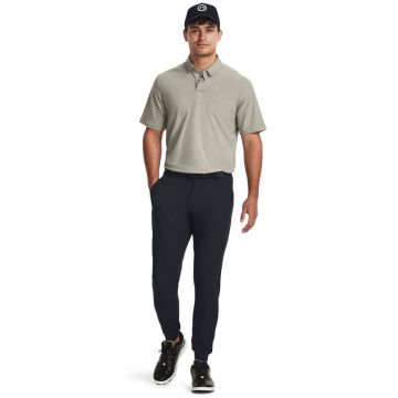 Pantaloni conici cu finisaj impermeabil pentru golf Drive - Negru