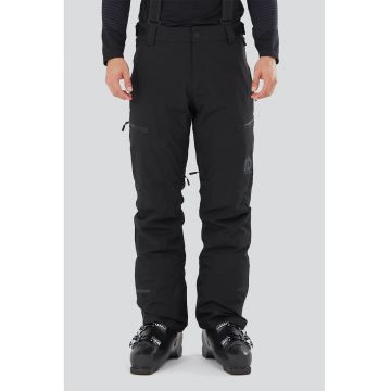 Pantaloni cu bretele pentru ski Teak - Negru