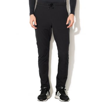 Pantaloni cu buzunare oblice - pentru fitness - Negru
