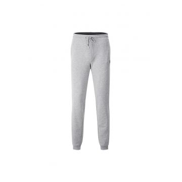 Pantaloni cu snur de ajustare pentru fitness Chalex - Gri