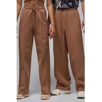 Pantaloni de trening cu snururi - Maro camel