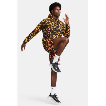 Pantaloni scurti cu Dri-FIT pentru baseball si fotbal Unlimited Studio '72 - Negru/Portocaliu