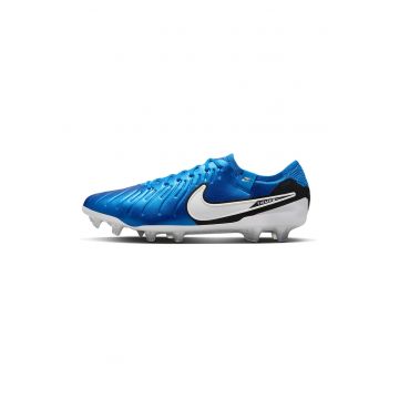 Pantofi din piele ecologica - pentru fotbal Tiempo Legend 10 Elite - Albastru royal