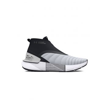 Pantofi mid-cut cu fermoar pentru alergare HOVR™ Phantom 3 - Negru/Alb optic